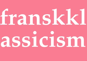 Synonym franskklassicism