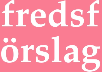 Synonym fredsförslag