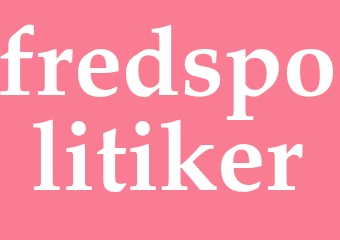 Synonym fredspolitiker