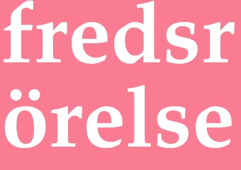Synonym fredsrörelse
