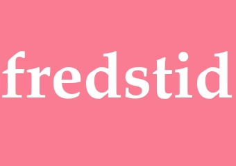 Synonym fredstid