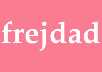 Synonym frejdad