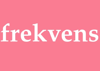 Synonym frekvens