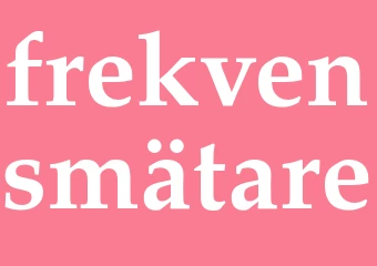 Synonym frekvensmätare