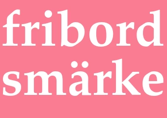 Synonym fribordsmärke