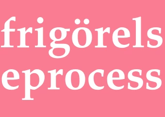 Synonym frigörelseprocess