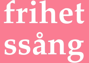 Synonym frihetssång