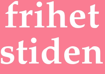 Synonym frihetstiden