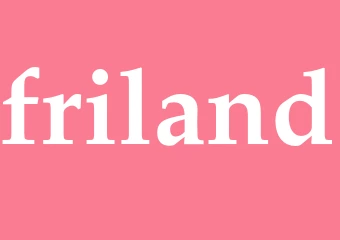 Synonym friland