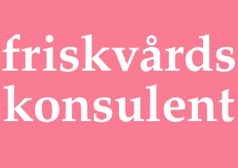 Synonym friskvårdskonsulent