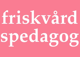 Synonym friskvårdspedagog