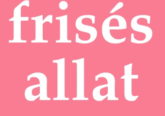 Synonym frisésallat