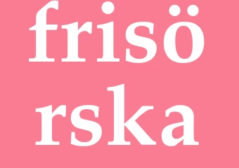 Synonym frisörska