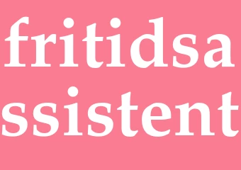 Synonym fritidsassistent