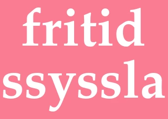 Synonym fritidssyssla