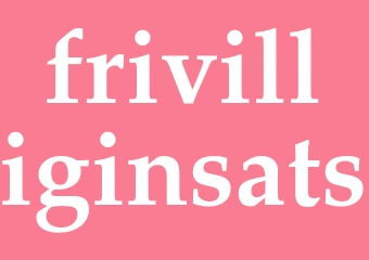 Synonym frivilliginsats