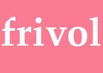 Synonym frivol