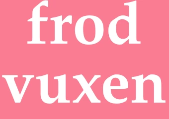 Synonym frodvuxen