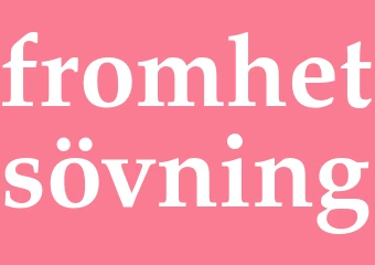 Synonym fromhetsövning