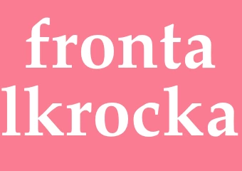 Synonym frontalkrocka