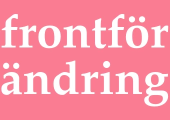 Synonym frontförändring