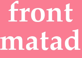 Synonym frontmatad