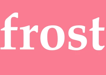 Synonym frost