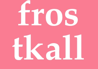 Synonym frostkall