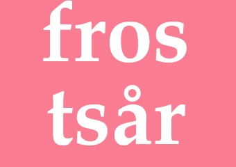 Synonym frostsår
