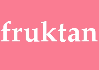Synonym fruktan