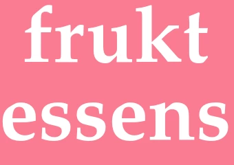 Synonym fruktessens