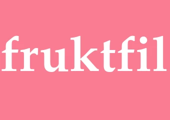 Synonym fruktfil