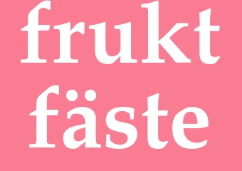 Synonym fruktfäste