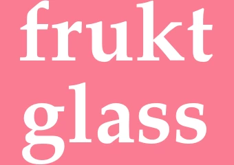 Synonym fruktglass