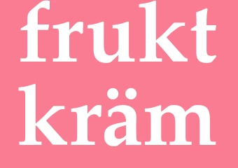 Synonym fruktkräm