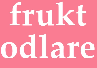 Synonym fruktodlare