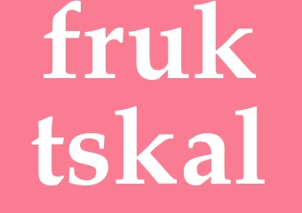 Synonym fruktskal
