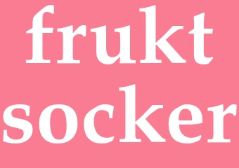 Synonym fruktsocker