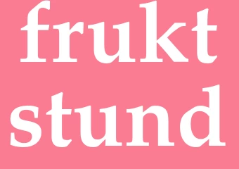Synonym fruktstund