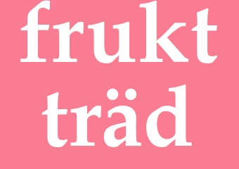 Synonym fruktträd