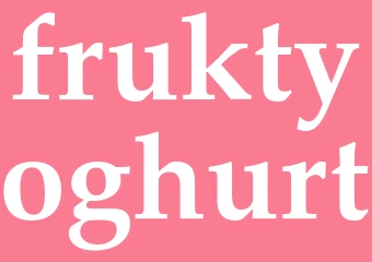 Synonym fruktyoghurt