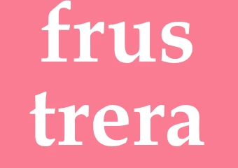 Synonym frustrera