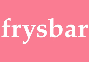 Synonym frysbar