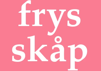 Synonym frysskåp
