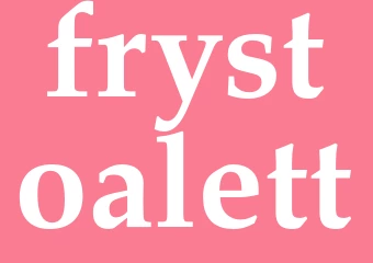 Synonym frystoalett