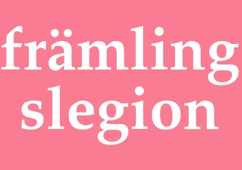 Synonym främlingslegion