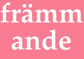 Synonym främmande
