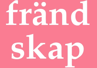 Synonym frändskap