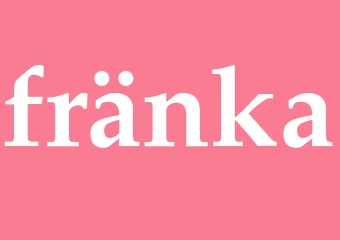 Synonym fränka