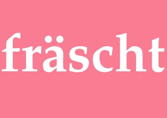 Synonym fräscht
